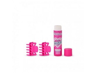 Set Crush Agrafe Si Balsam De Buze Ref 11101 Strawberry (Roz)