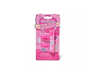 Set Crush Agrafe Si Balsam De Buze Ref 11101 Strawberry (Roz)
