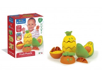 270867 Fructe Puzzle 3D pentru bebelusi Clementoni 17686