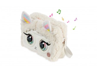 Пушистая сумка с глазами Lama Purse Pets со звуком 38027