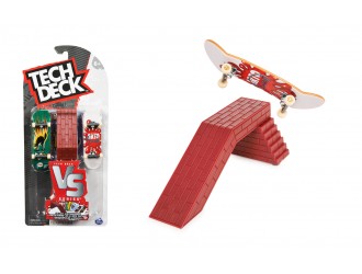 Set 2 Skateboard-uri cu rampa Tech Deck diverse modele 39625