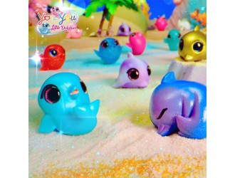 Фигурка You You Little Dolphin, разные цвета и модели