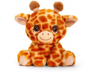 Jucarie de plus Giraffe 25cm Keeleco Adoptable World