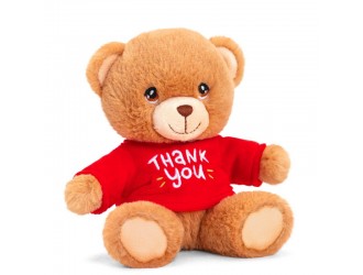 Jucarie de plus ursulet Thank You Bear 15cm Keeleco