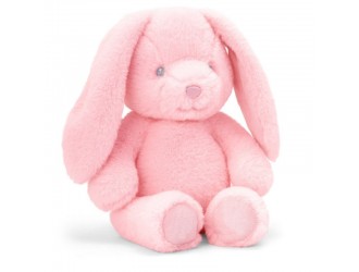 Jucarie de plus iepuras Baby Girl Bunny 20cm Keeleco