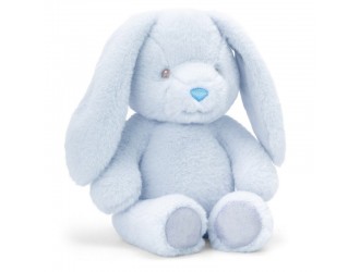 Jucarie de plus iepuras Baby Boy Bunny 20 cm Keeleco