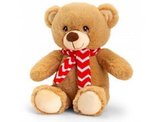 Jucarie de plus Urs Conker cu fular 25cm Keeleco