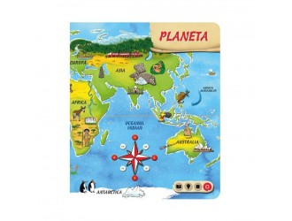 RASPUNDEL ISTETEL - Carte Interactiva: Atlasul Lumii