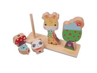 Набор деревянных пазлов Fisher Price из 3 предметов