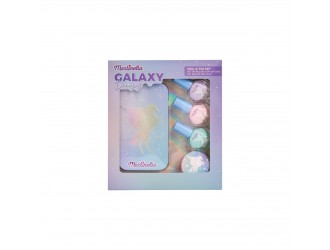 Set 4 produse de ingrijire unghii pentru copii Galaxy Dreams Nails & Tin Box Martinelia