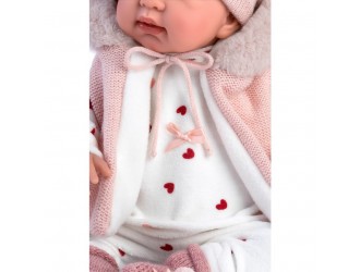 Кукла со звуками и мягким телом New Born 44см Llorens