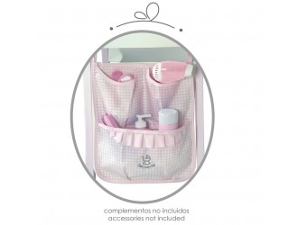 Masuta XL cu oglinda si scaunel din lemn 77x37x110cm Niza 2022 DeCuevas