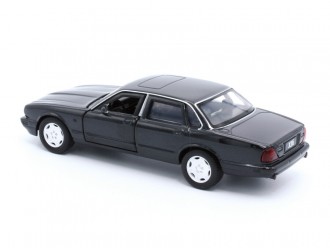 Macheta auto Jaguar XJ6, 1:36, Anthracite, TAYUMO Mecanism pull-back, sincron