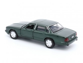 Macheta auto Jaguar XJ6, 1:36, Emerald Green, TAYUMO Mecanism pull-back, sincron