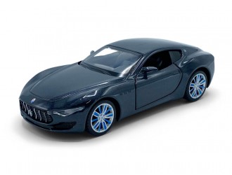 Macheta auto Maserati Alfieri 2014 Concept, 1:36, Black, TAYUMO Mecanism pull-back, sincron