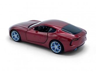 Macheta auto Maserati Alfieri 2014 Concept, 1:36, Red, TAYUMO Mecanism pull-back, sincron