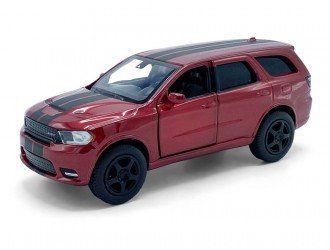 36145223 Модель автомобиля Dodge Durango SRT, 1:36, Red / Black striping