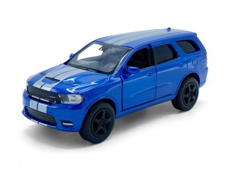 36145224 Модель автомобиля Dodge Durango SRT, 1:36, Blue / Silver striping