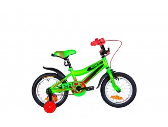 Bicicleta ST Formula  14" RACE  raма-8,5 2021  negru-verde cu rosu