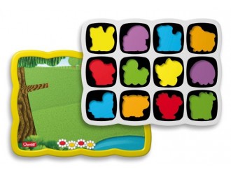 Двойной магнитный пазл Smart Puzzle Farm 13 эл. Quercetti