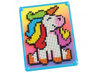 Set creatie Pixelart Basic Unicorn Quercetti