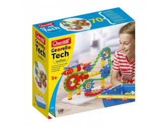 Set de constructie Georello Tech Toolbox 130 el. Quercetti