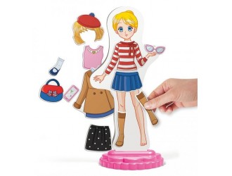 Set Imbraca haine Magnetic Fashion Anna 29 el. Quercetti