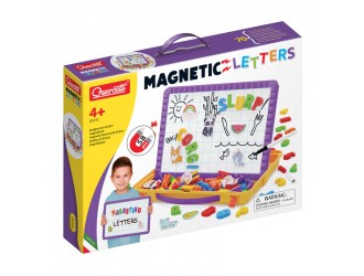 Tabla magnetica cu litere si marker Magnetino 58 el. Quercetti