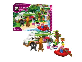 Blocki MyGirls Vacation Camper Строительный набор Дом для отпуска на колесах