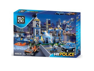 Set de constructie Sector general de politie Blocki MyPolice General Police Headquarters