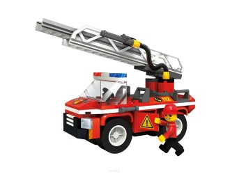 Конструктор пожарной машины MyFireBrigade с лестницей Blocki