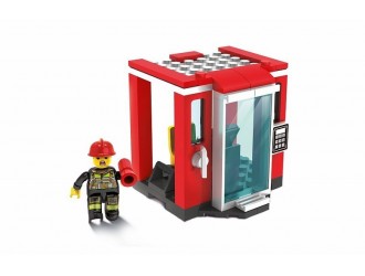 Конструктор 2в1 Пожарные 59 эл. Блоки MyFireBrigade