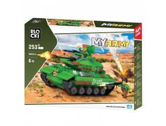 KB0915 Set de constructie Tank 253 el. Blocki My Army
