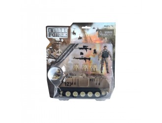 Игровой набор ELITE FORCE —БРОНЕТРАНСПОРТЕР M113 (БТР, фигурка, аксесс.)