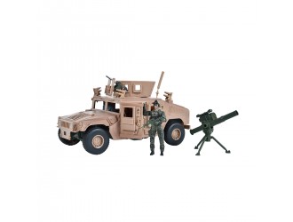 Игровой набор ELITE FORCE — БРОНЕАВТОМОБИЛЬ HUMVEE M1114 (машина, фигурка, аксесс.)