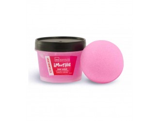 Set baie mini smoothie body scrub si bomba de baie cu aroma de capsuni IDC INSTITUTE 95ml