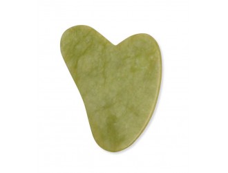 Gua Sha Stone Jade Type для массажа лица и тела, форма сердца