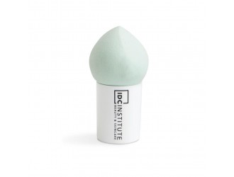Burete makeup cu maner, pentru fond de ten IDC Institute asortate culori pastel