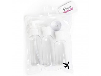 IDC INSTITUTE TRAVEL SET capacity; 2*100ml + 1x80ml +1jar 10gr
