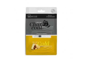 Set 2 masti faciale Skincare Essential Duo Char Coal & Gold Peel Off IDC Institute