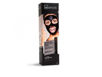 Masca neagra purificatoare cu carbune activ in tub IDC Institute 120 ml