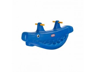 487910070 Балена-качалка с двумя сиденьями синяя Little Tikes