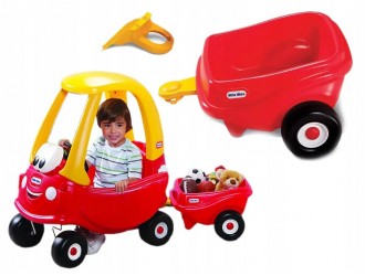 620720E3X1 Remorca rosie pentru Cozy Coupe Little Tikes