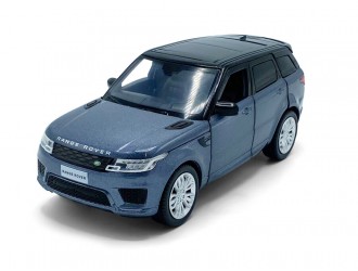 Range Rover Sport модель автомобиля, 1:32, Stornoway Grey Выдвижной механизм, свет и звук