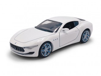 Maserati Alfieri модель автомобиля, 1:32, Белый, активное рулевое управление - передние колеса, подвеска, свет и звук
