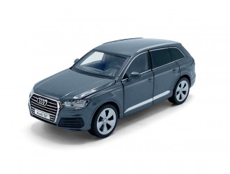 Audi Q7 модель автомобиля, 1:32, Серый, активное рулевое управление - передние колеса, подвеска, свет и звук