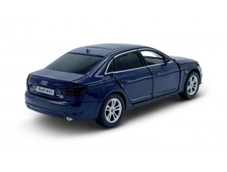 Audi A4 модель автомобиля, 1:32, Синий активное рулевое управление - передние колеса, подвеска, свет и звук