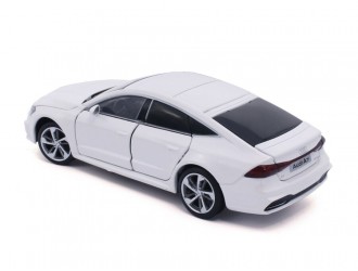 Audi A7 модель автомобиля, 1:32, Белый активное рулевое управление - передние колеса, подвеска, свет и звук