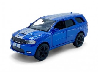 Macheta auto Dodge Durango SRT, 1:32, Blue directie activa roti fata, suspensii, lumini si sunet