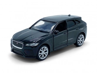 Модель автомобиля Jaguar F-Pace, 1:36, Черный Механизм обратного хода, синхрон